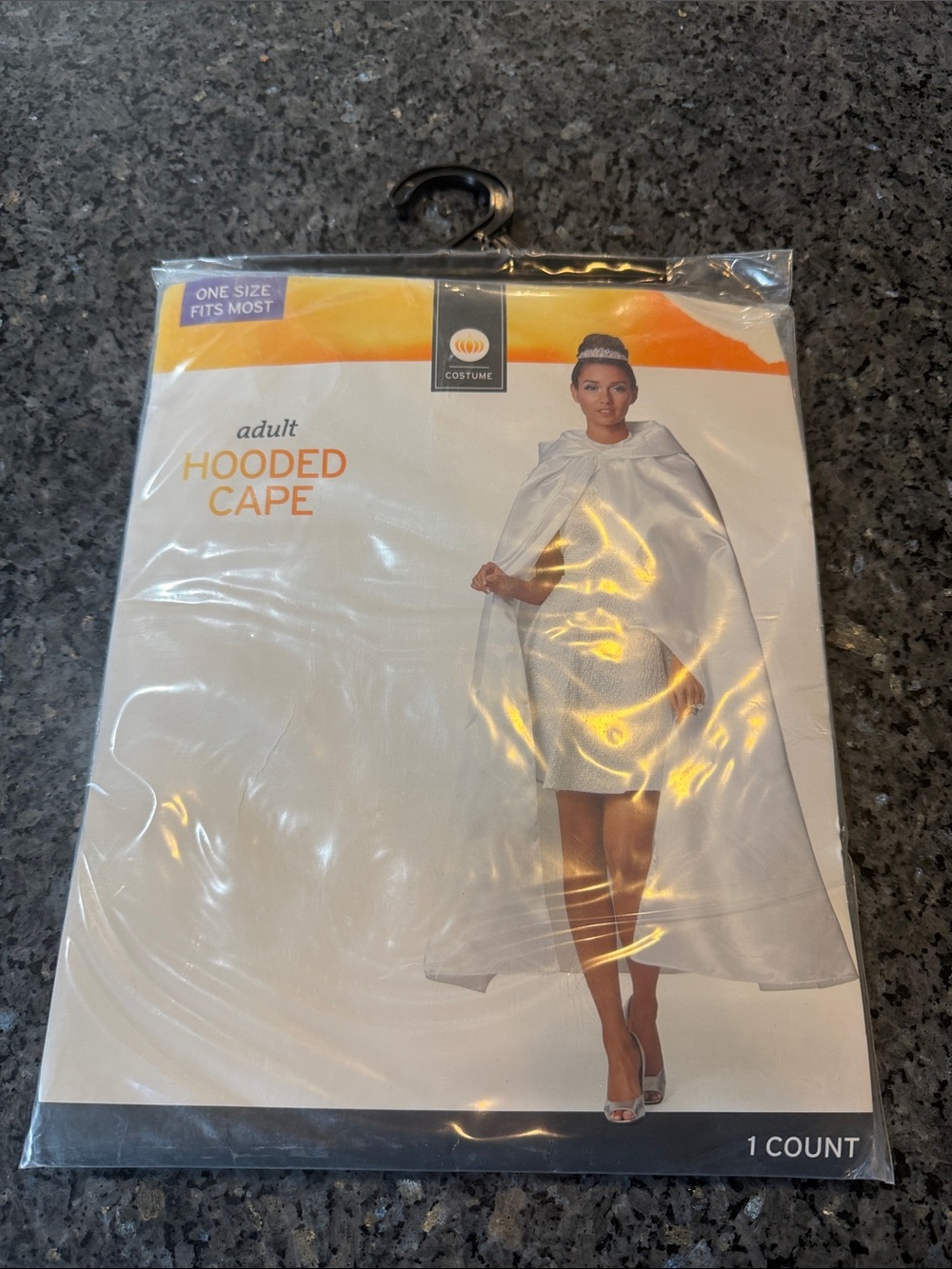 Adult Hooded Cape - White